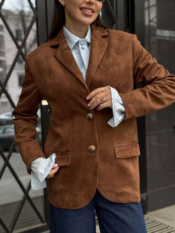 Жакет AURA 1138-176 теплая карамель