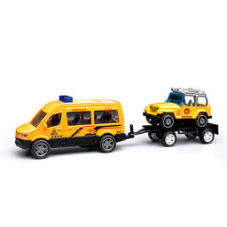 Машина "Стройка" металл, в коробке