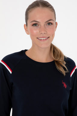 Kad_n Lacivert Pijama Tak_m_ Sepette S_rpriz _ndirim - U.s. polo assn фото 2