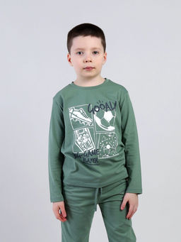 CRB wear / CSKB 64011-35-431 Джемпер для мальчика,хаки/Ex.Cherubino