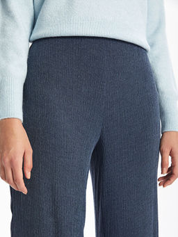 Dar Fit Dokulu Kad?n Pantolon