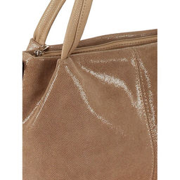 Сумка женская натуральная кожа ADEL-282/3в (отделка ИСК/КОЖА), 1отд+кар/пер. плечевой ремень, капучино 264989 - Adelia фото 4