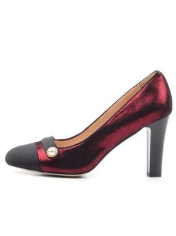 06-D607-81-2 BLACK/RED Туфли женские (натуральная кожа) - Фабричный китай фото 12