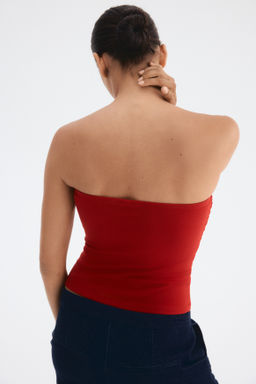 Top de tubo interlock - H&m фото 6