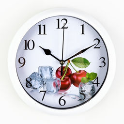 Часы настенные классические «Эстер», плавный ход, d=20 см, циферблат d=17 см