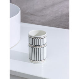 Набор аксессуаров для ванной комнаты «Греция», 4 предмета, мыльница, дозатор 350 мл, два стакана, серый