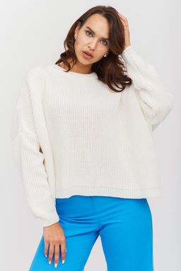 Джемпер 351916/молочный