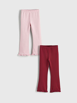 Beli Lastikli ?spanyol Pa?a K?z ?ocuk Tayt 2li