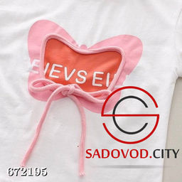 Летний костюм двойка для девочки с джинсовыми шортами