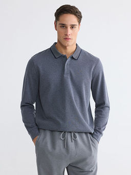 Polo Yaka Erkek Sweatshirt - Waikiki фото 2