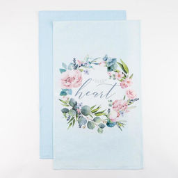 Набор полотенец Этель Heart 2 шт, 100% хлопок  фото 2