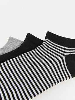 ?izgili Erkek Patik ?orap 3l? - Waikiki фото 3