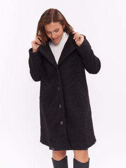 Пальто из букле ZPL13023BLK01 - Артесса фото 11