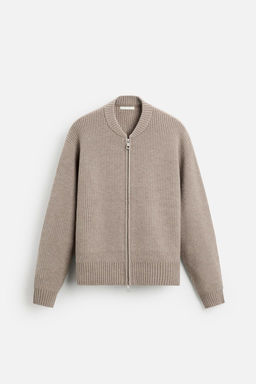 ZIP-UP KNIT JACKET - Zara фото 7