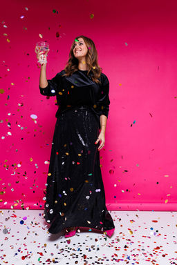 Юбка AURA 5045-164 черный