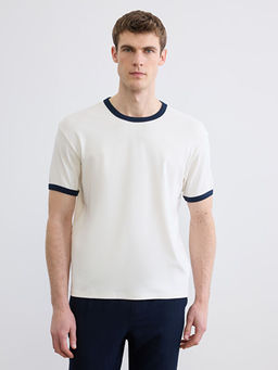 Bisiklet Yaka Ribanal? Erkek Ti??rt