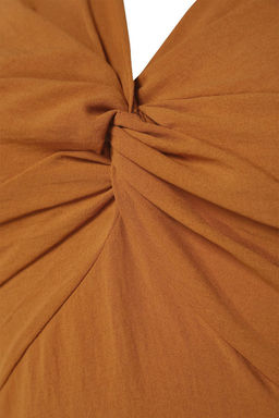 Tarc?n A-Kesim Yaka Detayl? Dokuma Elbise TWOSS23EL02065 - Trendyolmilla фото 5