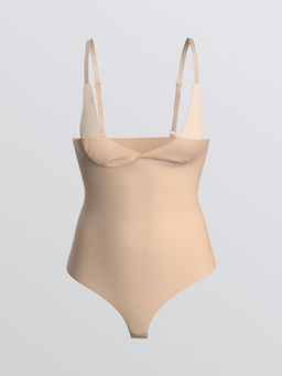 D?z Ask?l? Kad?n Bodysuit Korse