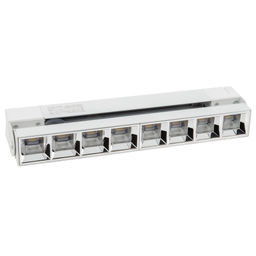 ULB-Q283 20W/4000K WHITE Светильник-прожектор светодиодный трековый. Линейный. 1600 Лм. Белый свет (4000К). Корпус белый. ТМ Volpe