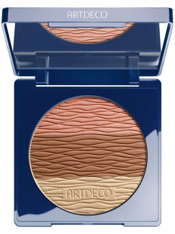 Лимитка ARTDECO Трехцветная бронзирующая пудра, Diamond All Seasons Bronzing Powder, 13,5г