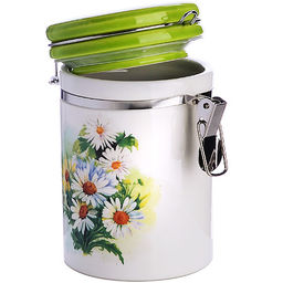 30755 Банка для сыпучих 600мл Ромашка LR (х24)