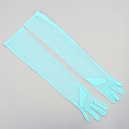 Карнавальный костюм «Милая Мальвина»: платье, перчатки, гольфы, ободок, рост 104-134 см