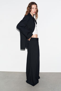 BLAZER OVERSIZE RAYA DIPLOM?TICA / Marino / Blanco - Zara фото 5