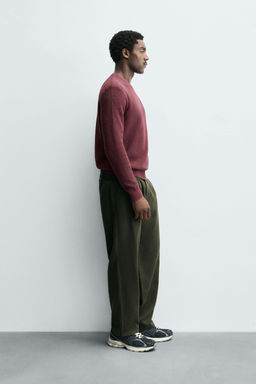 REGULAR FIT TEXTURED SWEATER - Zara фото 4