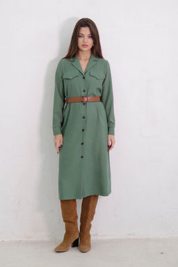 Платье-рубашка с английским воротником - Martichelli фото 239