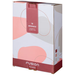 БЛЮДО ДЛЯ ЗАПЕКАНИЯ В ПЛЕТЕНОЙ КОРЗИНЕ BRONCO FUSION 29,5*20*8 СМ 1200 МЛ ПУДРОВОЕ  фото 2