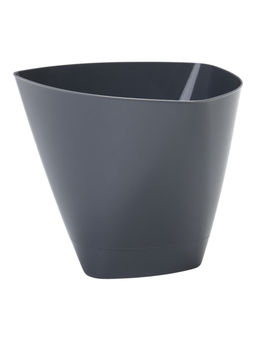 Цена за 2 шт. Кашпо с прикорневым поливом 2 л  D-17,3 см, H-15 см серый "Элеганс"
