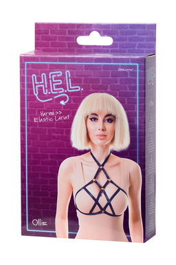 Стреп H.E.L. Ollie, текстиль, черный, OS  фото 4