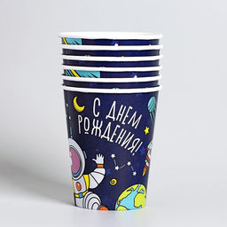 Набор бумажной посуды Космос - Страна карнавалия фото 9