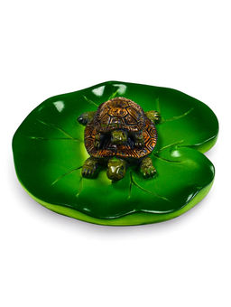 Садовая фигура 10 х 11 х 6 см  водоплавающая  "Черепашки"