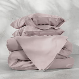 Постельное бельё Этель 2сп Tencel 180*210см, 220*245см, 50*70см-2шт, цвет пудра  фото 5