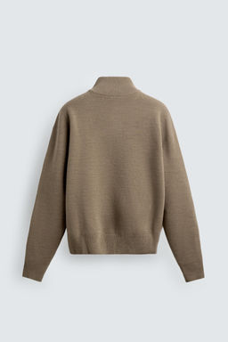 JERSEY CUELLO CREMALLERA / Beige - Zara фото 9