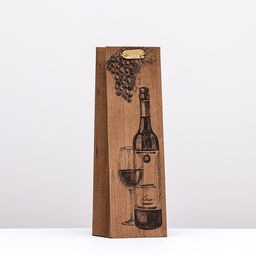 Пакет под бутылку Идеальная пара , 10,5 x 33 x 8,5 см