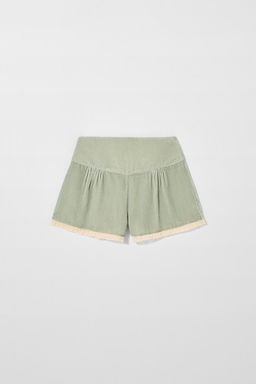 VELVET LACE SHORTS KATE MOSS X ZARA фото 3