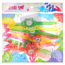 Цена за 12 шт. Головоломка «Часики», цвета МИКС