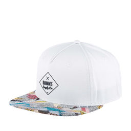 Бейсболка DJINNS арт. 5P SB Rubber Aztek (белый)