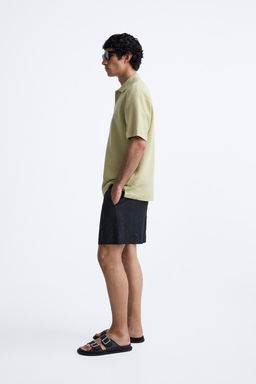 TEXTURED POLO SHIRT - Zara фото 30