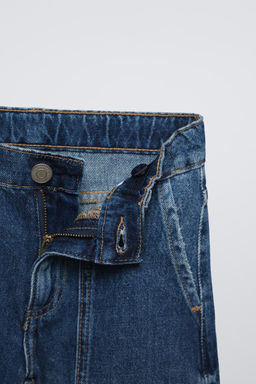 MULTI-CARGO WIDE-LEG JEANS - Zara фото 5