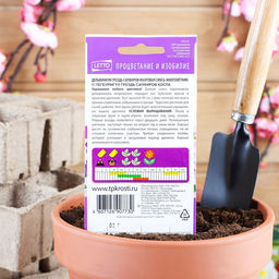 Цена за 3 шт. Семена цветов Дельфиниум "Гроздь Сапфиров", 0,2 г