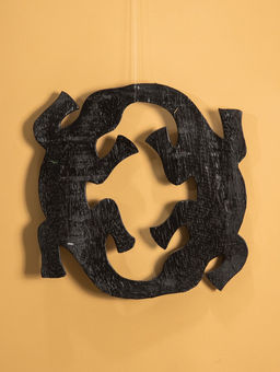 Панно настенное «Пара ящериц», 33×33×1 см, МДФ, МИКС
