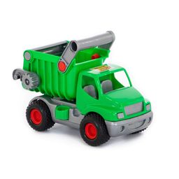 КонсТрак, автомобиль-самосвал (зелёный) (в коробке) - Полесье фото 11