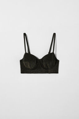 SPARKLY BIKINI TOP KATE MOSS X ZARA  фото 2