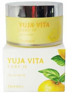 DEOPROCE Крем для лица с маслом из кожуры юдзу