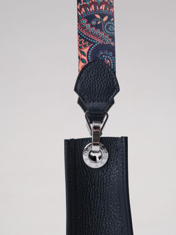 Сумка кожаная на плечо Azaro 30996 синий