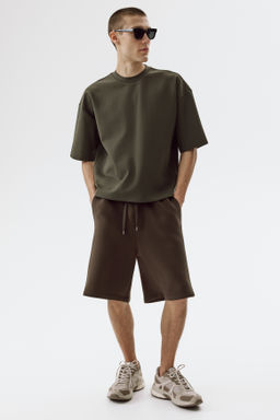 Pantal?n corto efecto neopreno Relaxed Fit - H&m фото 5