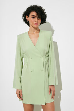 Платье мини двубортное - Mollis фото 2